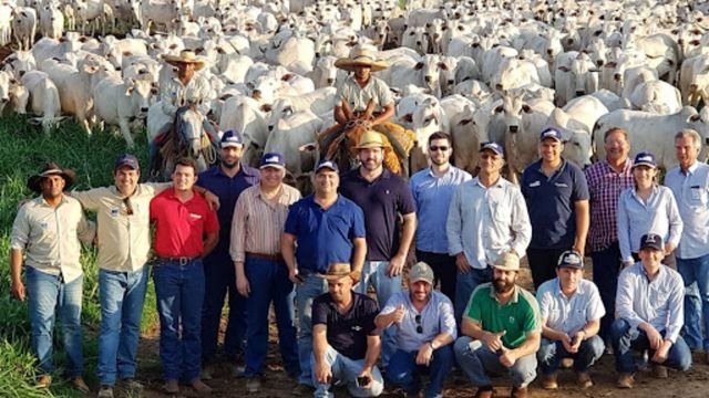 Equipe da fazenda Pontal. Foto: Divulgação