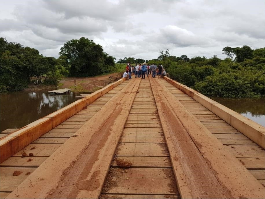 Ponte de acesso no interior o País. Foto: Divulgação