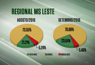Farol Verde sobe na média das unidades da regional MS/Leste