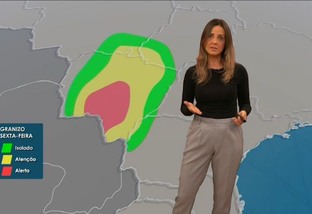 Previsão faz alerta de forte queda de granizo em regiões do País