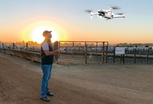 Drone promete economia de mais de 30% no confinamento