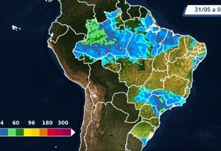 Chuvas se concentram no Norte e Sudeste do País. Saiba os detalhes