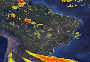 Nuvens carregadas se concentram no Rio Grande do Sul. Confira os detalhes