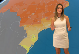 Sem chuva, centro do Brasil tem temperaturas mais elevadas