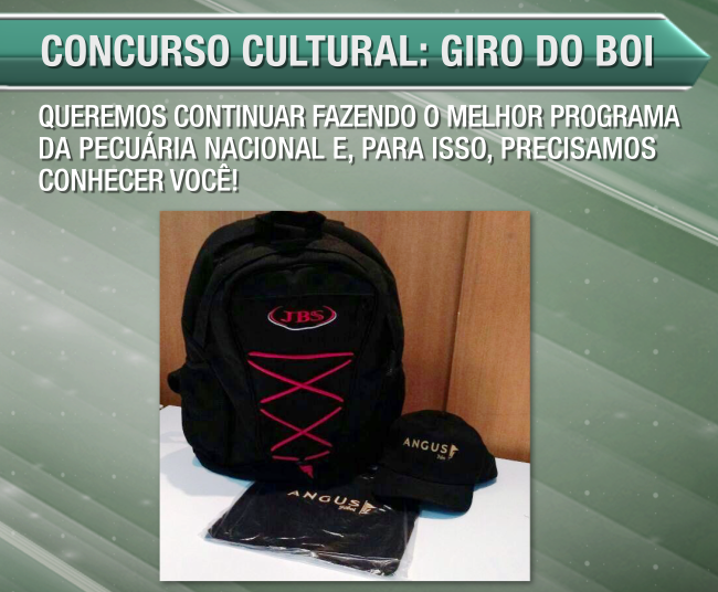 Concurso Cultural - Giro do Boi