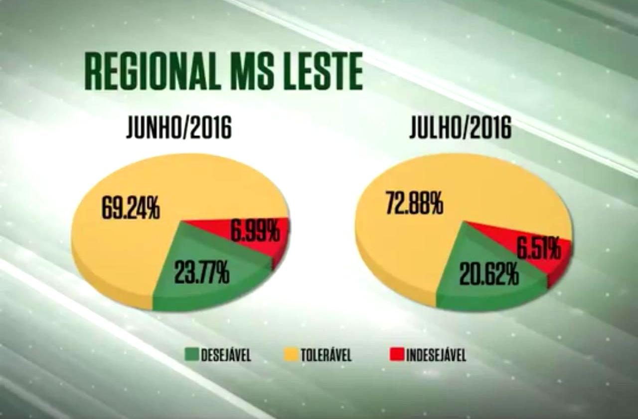 Apesar da seca, números se mantêm estáveis na MS/Leste