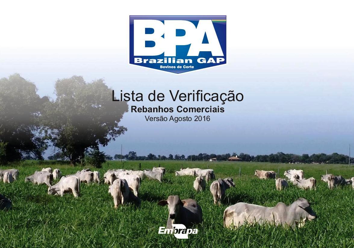 Lista de verificação das Boas Práticas Agropecuárias