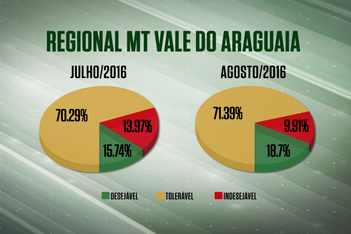 Vale do Araguaia se recupera com grande evolução no bimestre