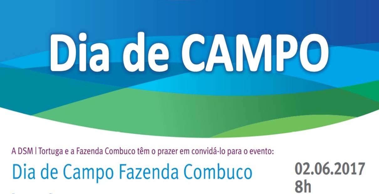 DSM Tortuga e Fazenda Combuco convidam para dia de campo nesta sexta, 02