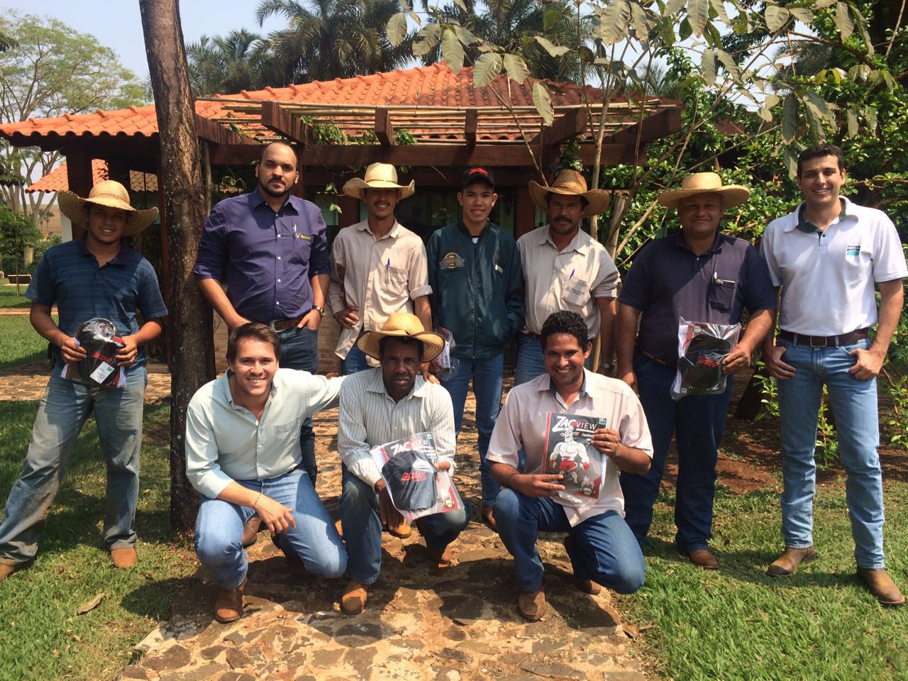 Fazenda Reunidas da Bagagem recebe treinamento sobre bem-estar animal