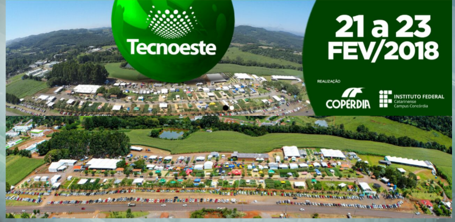 Tecnoeste : Começou hoje o maior show tecnológico rural do oeste catarinense