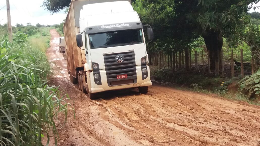 Norte do MT, Pará e Rondônia continuam em alerta para condições das estradas após chuvas fortes