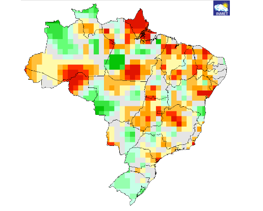 Previsão do tempo no outono: Brasil terá menos chuvas em 70% do território