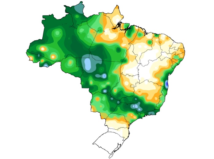 Chuvas retornam e trazem alívio para o produtor; confira a previsão para o fim de semana