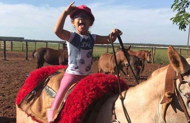 Netos de pecuarista matam saudade com 'toque do berrante' para fazenda do avô