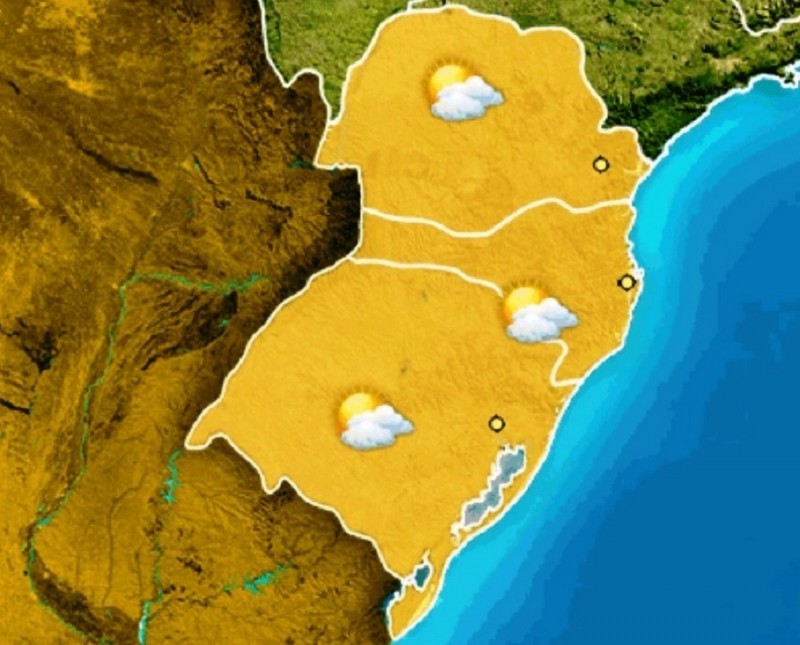 Como fica o tempo no Rio Grande do Sul ao longo do 2º trimestre de 2021?