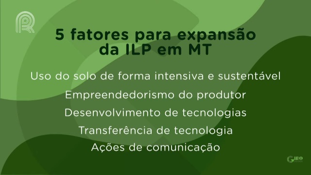 fatores para a expansão da ILP em Mato Grosso