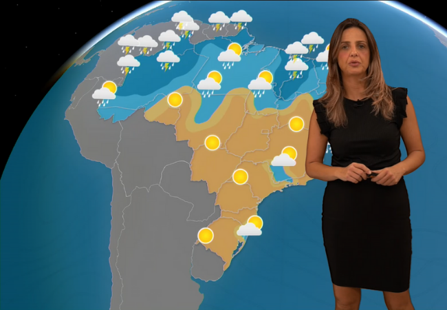 Previsão é de muita chuva para o extremo norte do País