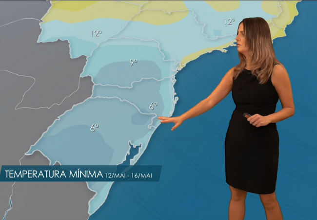 Massa de ar polar provoca geadas em áreas de pastagem