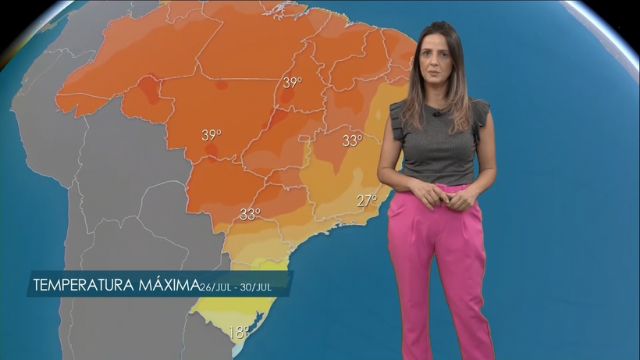 Temperaturas ficam mais elevadas no interior do País. Saiba onde