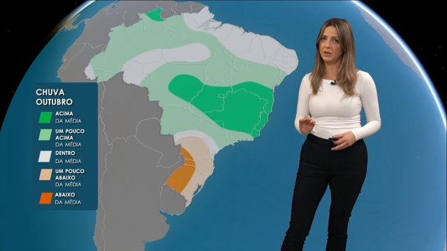 Outubro promete chuvas acima da média em áreas de pasto. Saiba onde