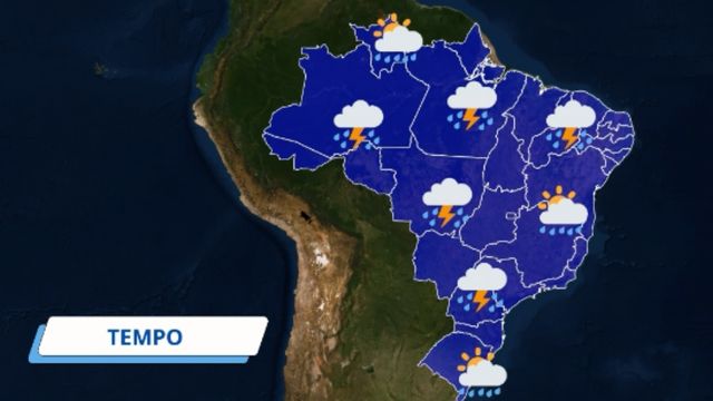 Mais pancadas de chuva nos pastos. Saiba onde caem os maiores volumes