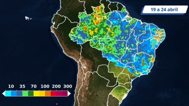 Chuvas se concentram na região norte do País. Veja os detalhes