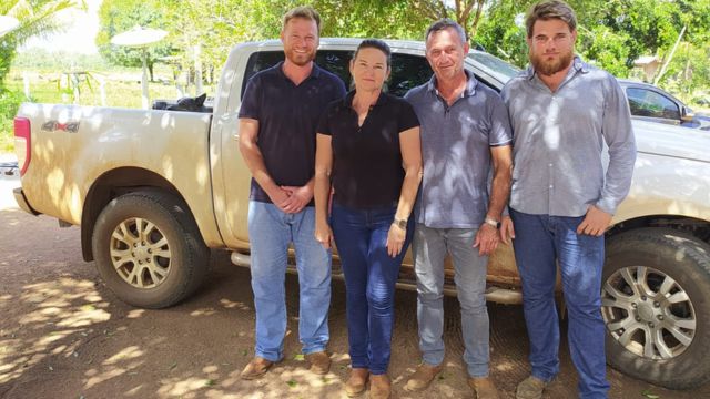 A Fazenda Oriente é administrada pela família Scherer. Na linha de frente estão os irmãos Fernando e Gustavo, e contam com a ajuda dos pais Roque e Marlene. Foto: Matheus Roz