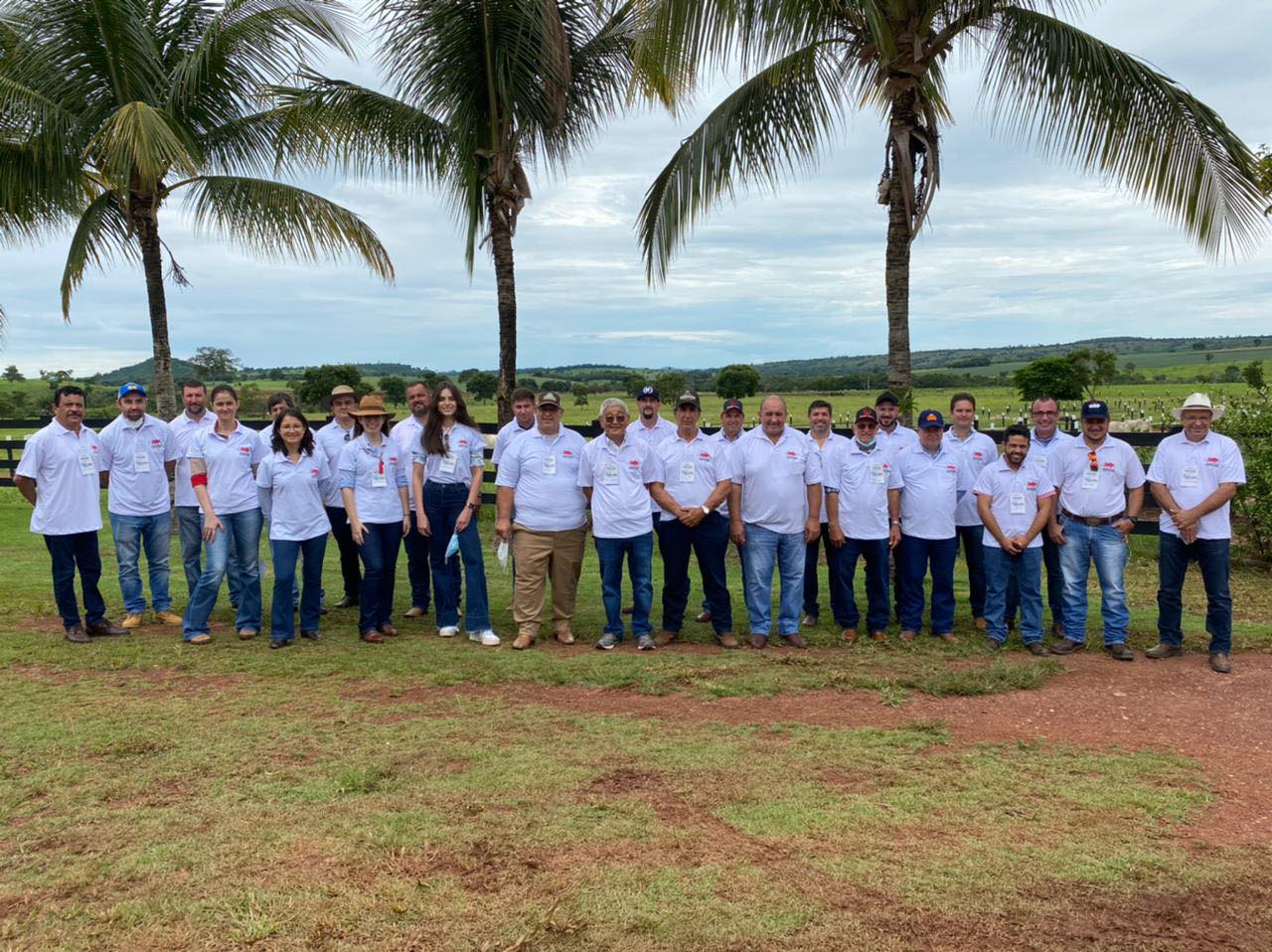 Integrantes da ACCN em Dia de Campo realizado na fazenda Araponga em janeiro de 2021. Foto: Facebook/Fazenda Araponga