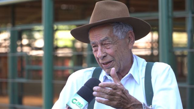 Zé Humberto durante a entrevista na Expozebu 2023. Foto: Reprodução