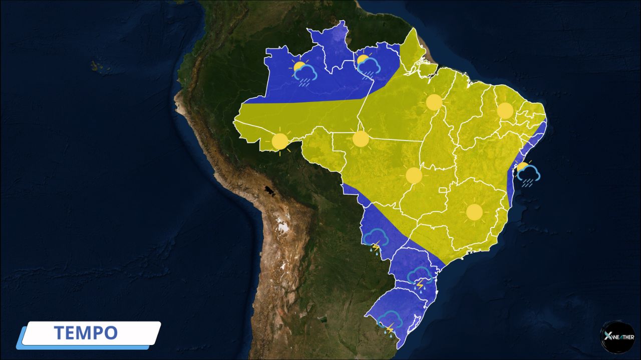 Tem chuvas vindo por aí em áreas de pasto! Saiba onde