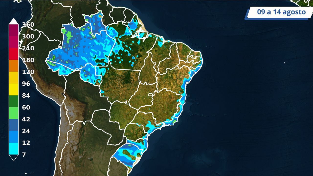 Tempo firme e até previsão de chuvas para os próximos dias. Saiba os detalhes