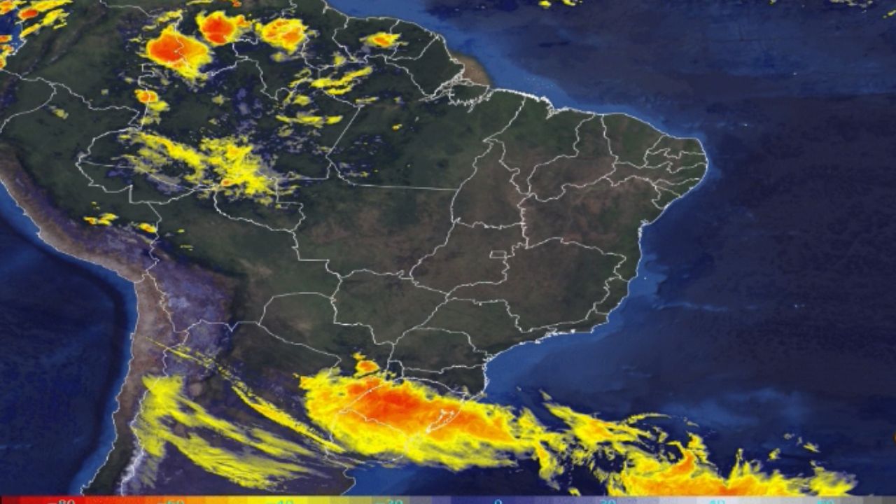 Frente fria avança e leva nuvens carregadas para o Centro-Oeste. Saiba mais